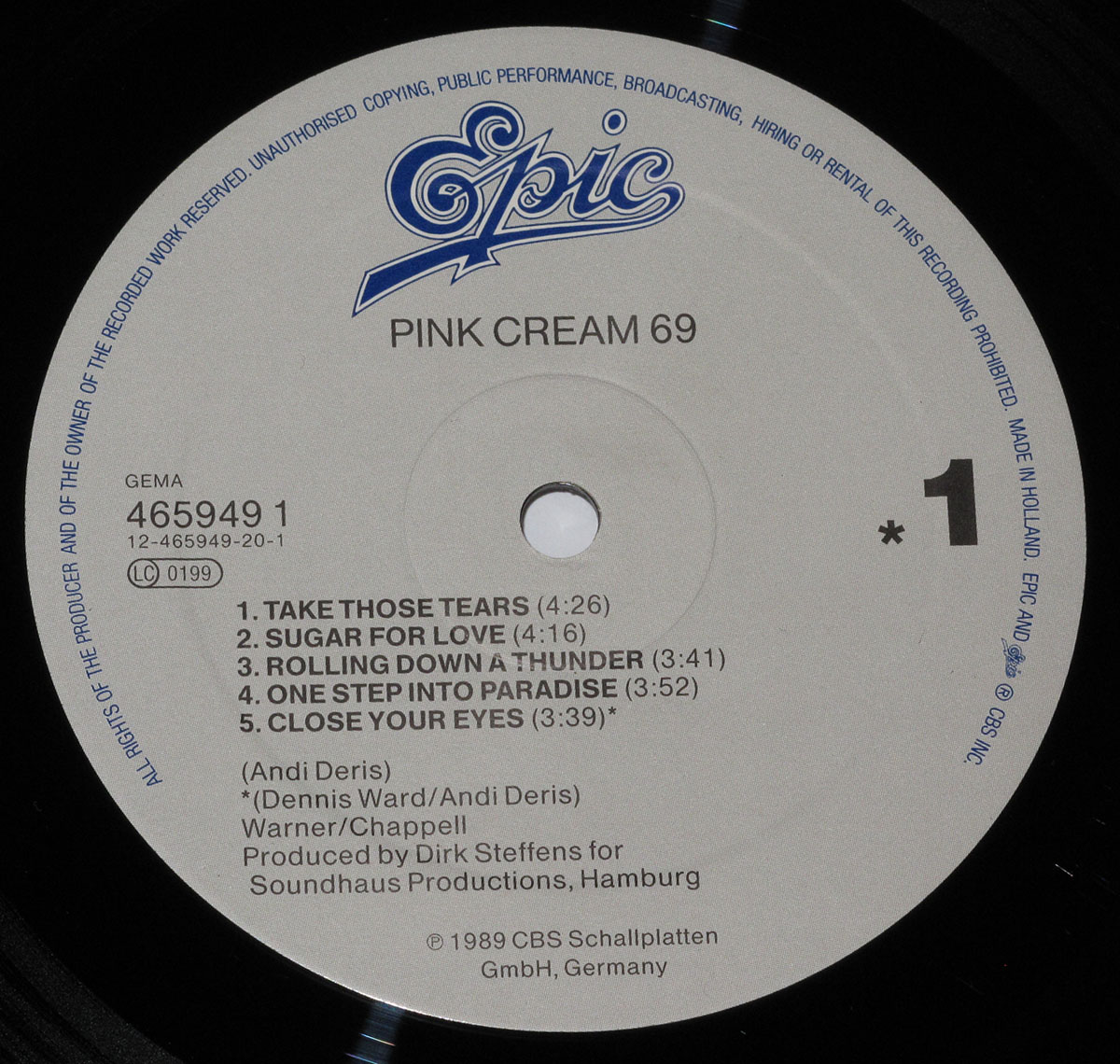 High Resolution Photo pink cream 69 self-titled sexy cover Vinyl Record